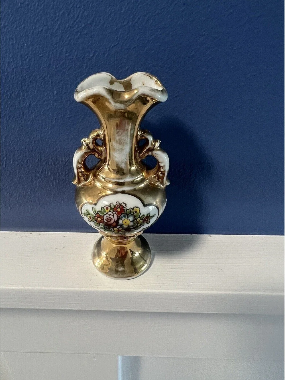 Vintage  Porcelain Miniature Vase 4